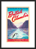 British Columbia framed poster