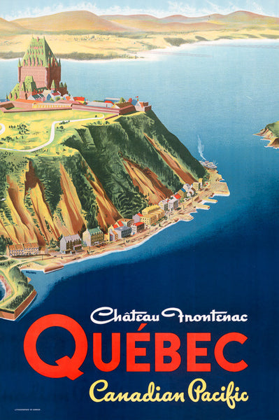 Chateau Frontenac poster