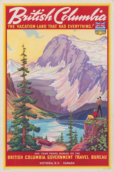 British Columbia Vacation-Land poster