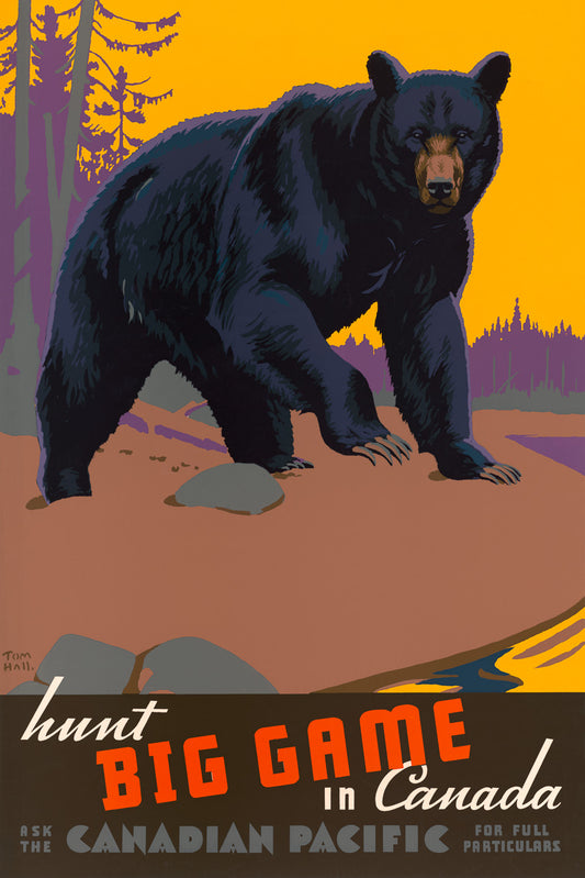 Hunt Big Game in Canada poster