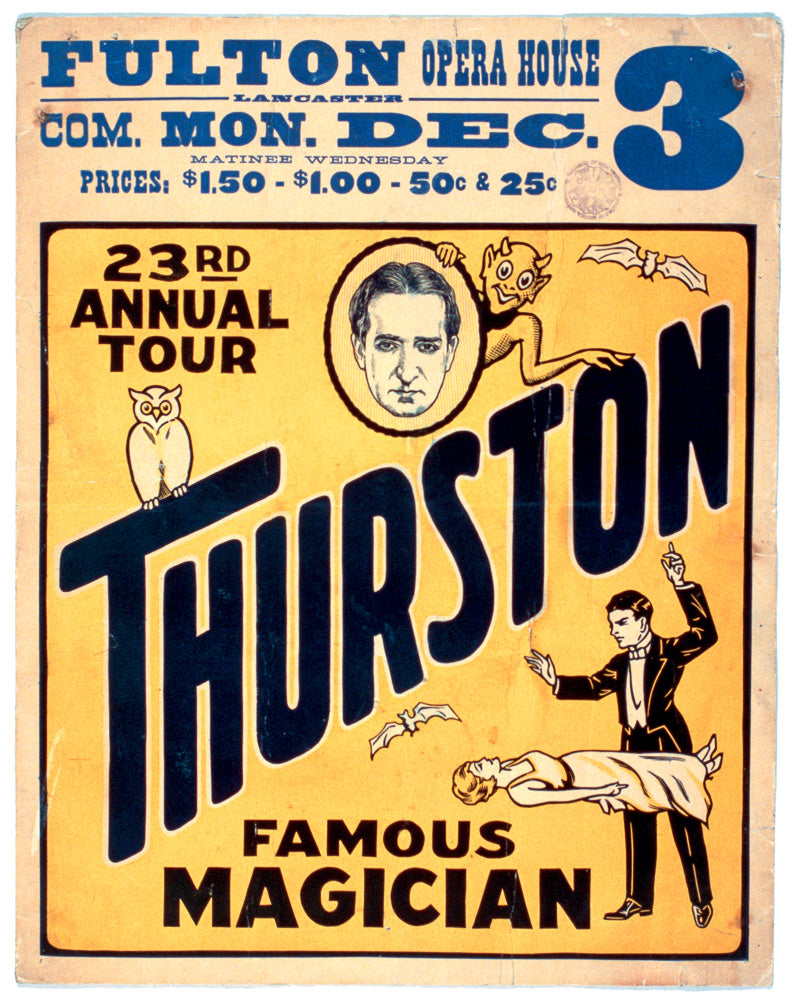 Thurston - Famous Magician – Vintagraph Art