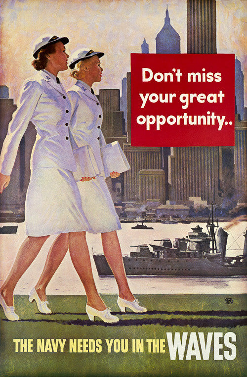 The Navy Needs You in the WAVES