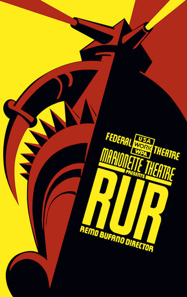 RUR at Marionette Theatre poster