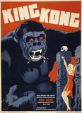 King Kong: Danish Movie Poster