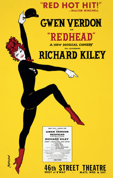 Redhead theater poster Vintagraph