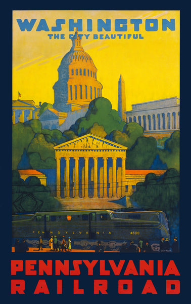 Washington, the City Beautiful Poster
