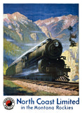 North Coast Limited Travel Poster