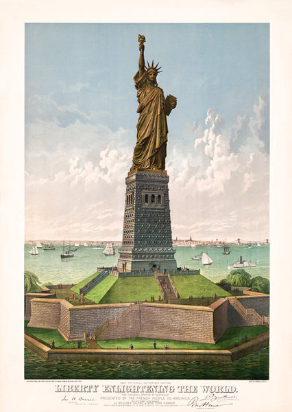 Liberty Enlightening the World poster