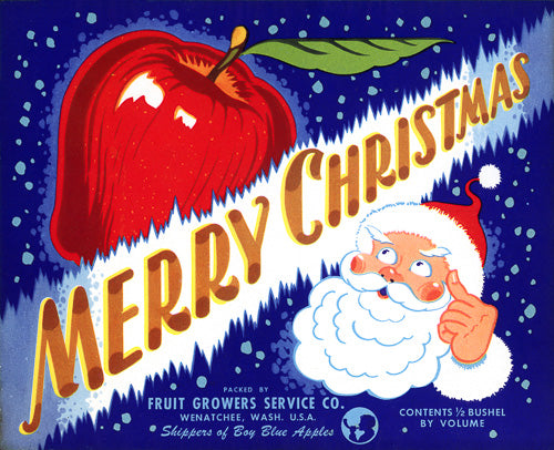 Merry Christmas Apples