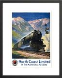 North Coast Limited Travel Poster