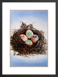 Four Eggs in a Nest: War Savings Stamps