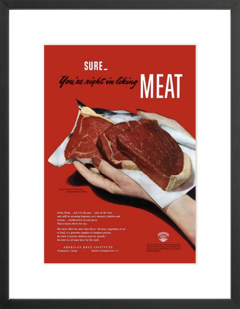 You're Right in Liking Meat.