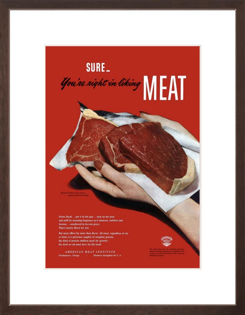 You're Right in Liking Meat.