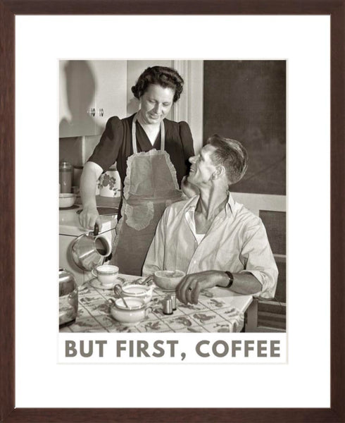 Kaffe vintage poster
