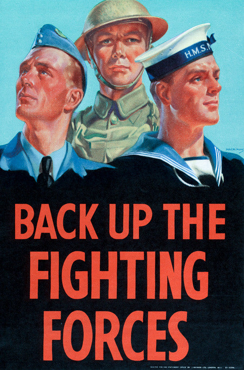 Backing Up the Fighting Forces