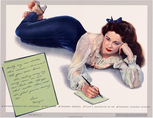 We Can! Posters 3 未使用品 WWII Margie Poster No. 12 – Vintagraph Art