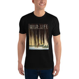 Wild Life: The National Parks Preserve All Life poster men's black t-shirt