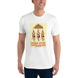 Indian Court: Pueblo Turtle Dancers poster men's white t-shirt