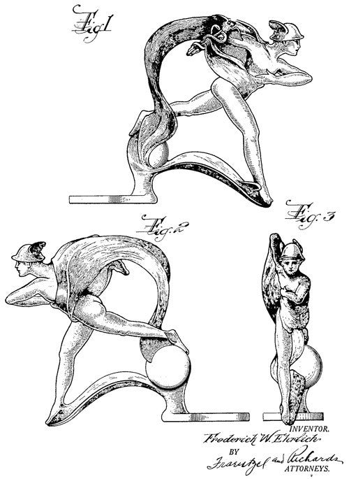 Mercury Radiator Ornament