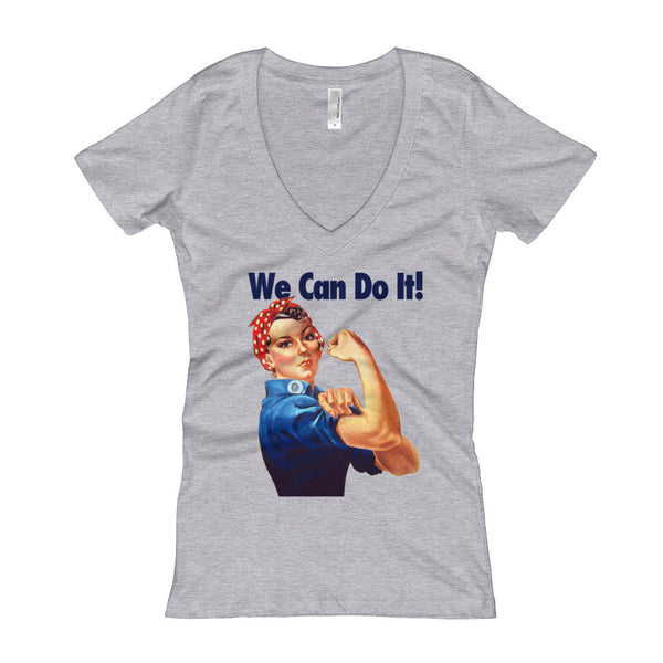Rosie the Riveter Women's T-Shirt Grey
