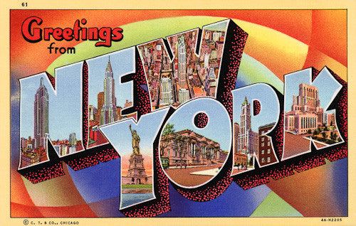 Greetings from New York