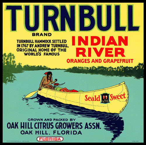 Turnbull Indian River Citrus Vintagraph Art