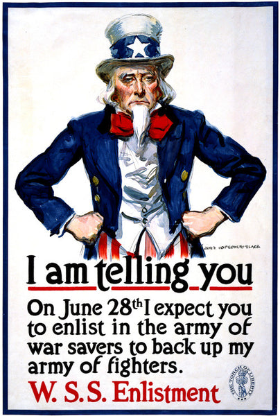 Uncle Sam is Telling You – Vintagraph Art