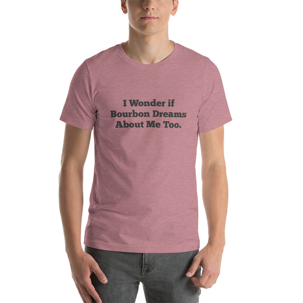 I Wonder if Bourbon Dreams Me Too Men's T-Shirt – Vintagraph Art