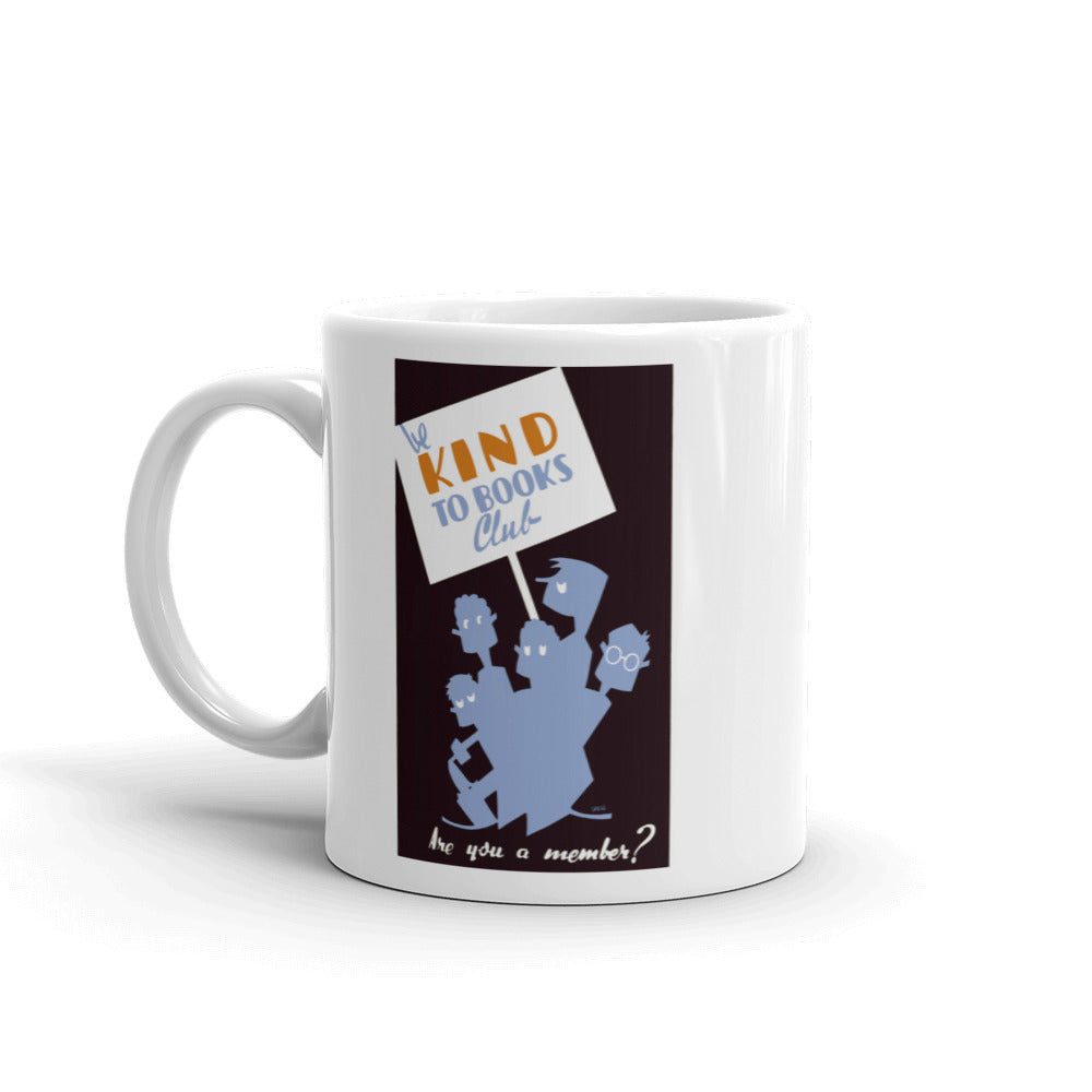 Be Kind to Books Club mug