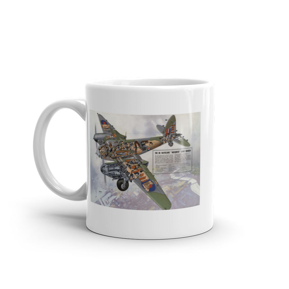 De Havilland "Mosquito" Light Bomber coffee mug