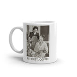 But First, Coffee poster coffee mug