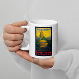 Washington, the City Beautiful Poster coffee mug in hand