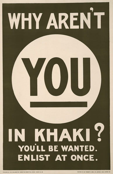 Why Aren't You in Khaki?