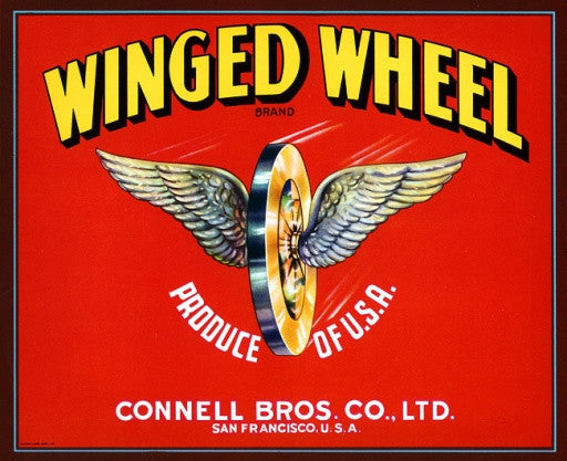 Winged Wheel Produce – Vintagraph Art