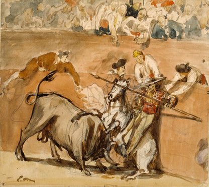Bullfight by Édouard Manet
