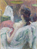 The Model Resting by Henri de Toulouse-Lautrec