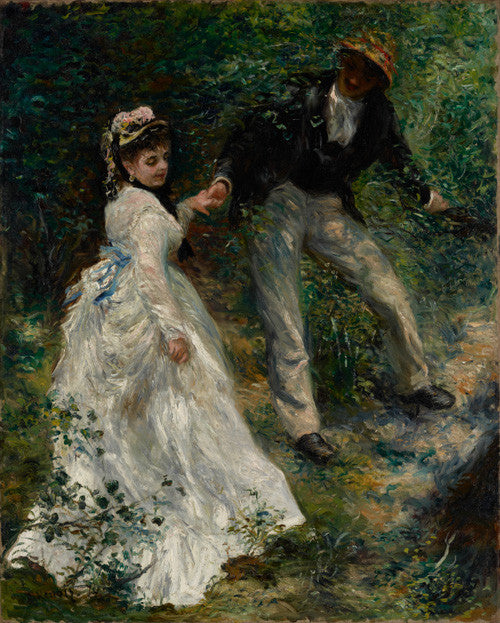 La Promenade by Pierre-Auguste Renoir