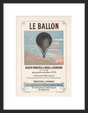 Le Ballon framed poster