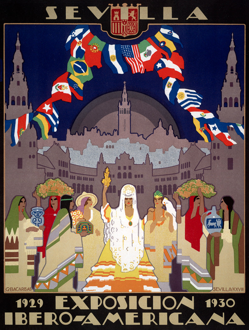 San Francisco 1939 World’s Fair Vintage Style Travel Poster – 24x32, Matte Paper