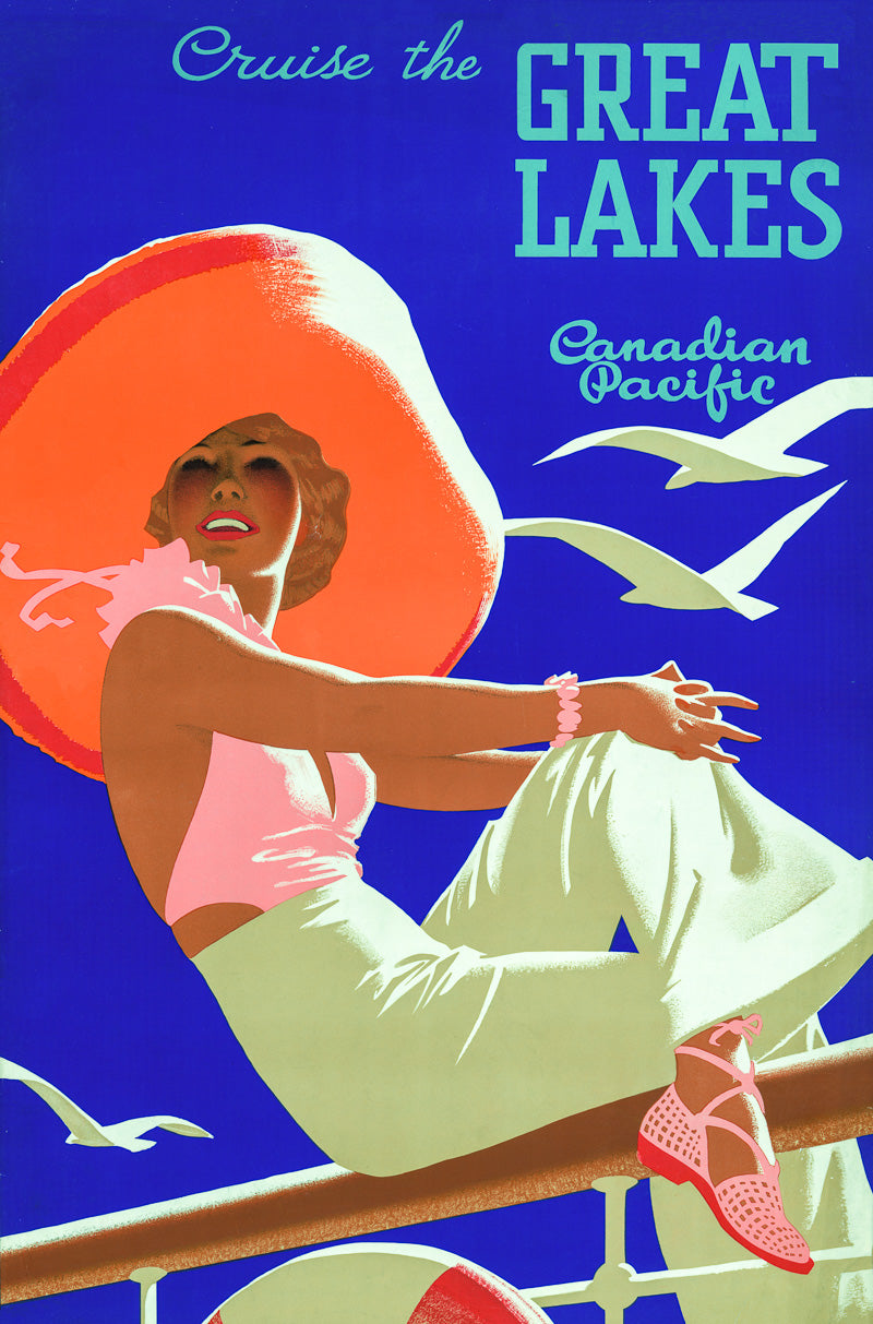 Cruise the Great Lakes poster
