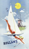 Holland Vintage Vintage Travel Poster