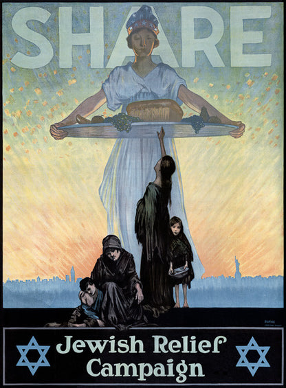 Share: Jewish Relief Campaign poster