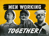 Men Working Together poster