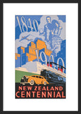 New Zealand Centennial: 1840-1940 framed poster