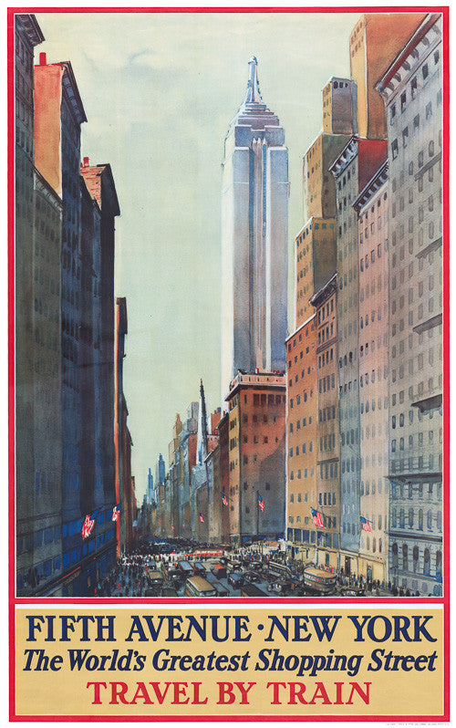 Fifth Avenue, New York. The World's Greatest Shopping Street.