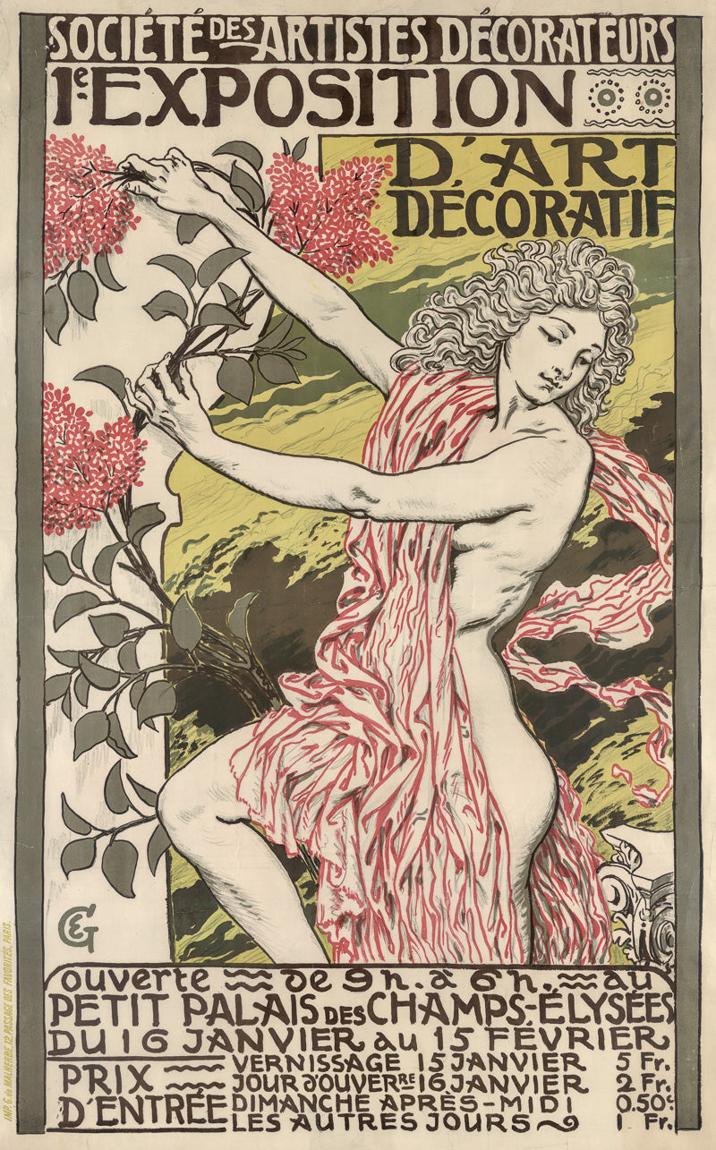 Le Exposition d'Art Décoratif French Poster