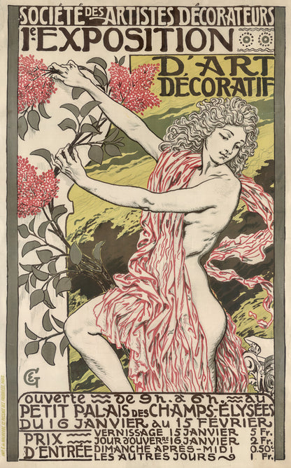 Le Exposition d'Art Décoratif French Poster