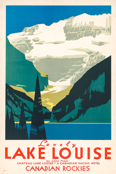 Lovely Lake Louise poster