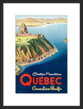 Chateau Frontenac framed poster