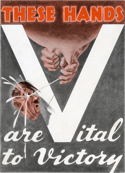 These Hands Are Vital to Victory poster